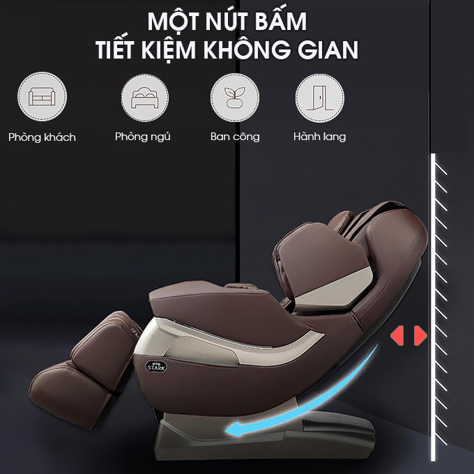 Ghế massage toàn thân OTO STACK SK-01 (coffee)